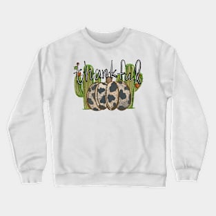 western fall pumpkin Crewneck Sweatshirt